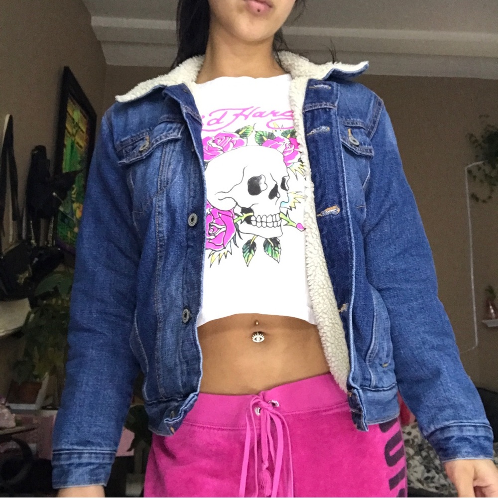 Old navy warm Jean jacket